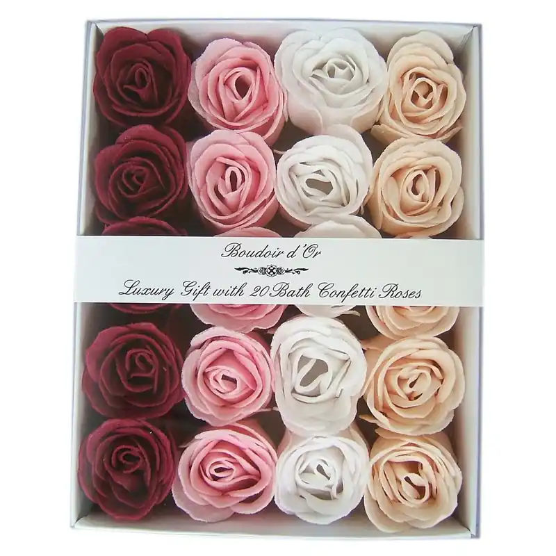 Markenprodukt Rosen-Seifen-Blüten Set