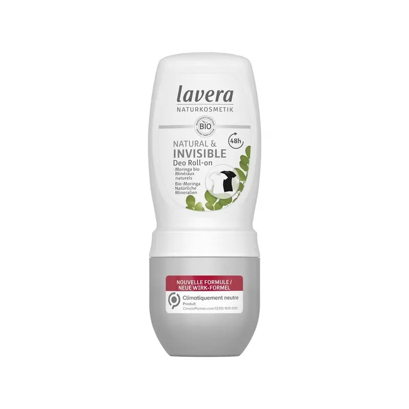 Rabatt Deo Natural & INVISIBLE Roll-on