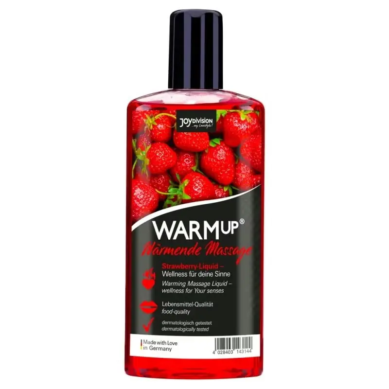 Bestseller Eropharm WARMup Massageflüssigkeit mit Erdbeergeschmack