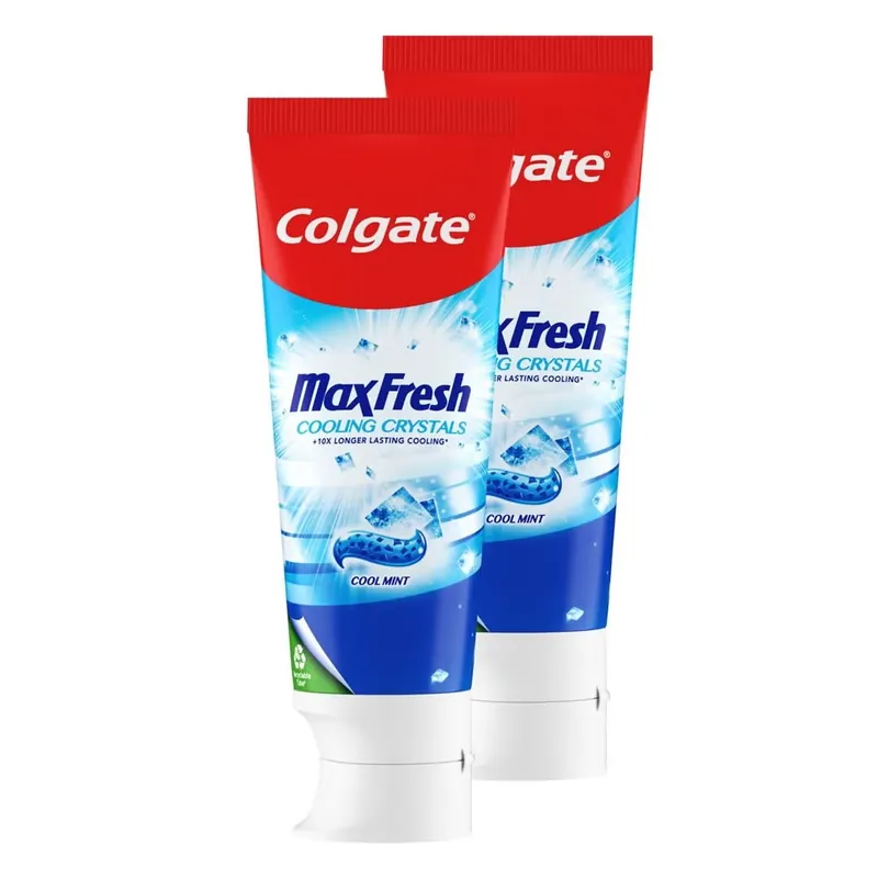Max Fresh Cool Mint Zahnpasta Duo 2 x 75 ml Expressversand