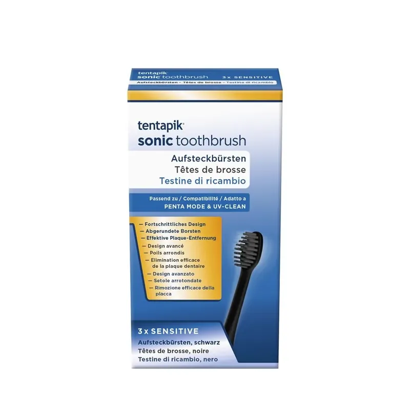 Aufsteckbürsten sensitive black Sale