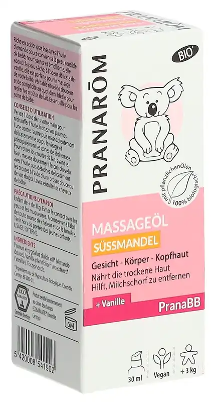 Jetzt Kaufen PranaBB Massageöl Süssmandel Bio Eco