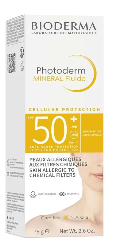 Billig Photoderm Mineral Fluide SPF50+
