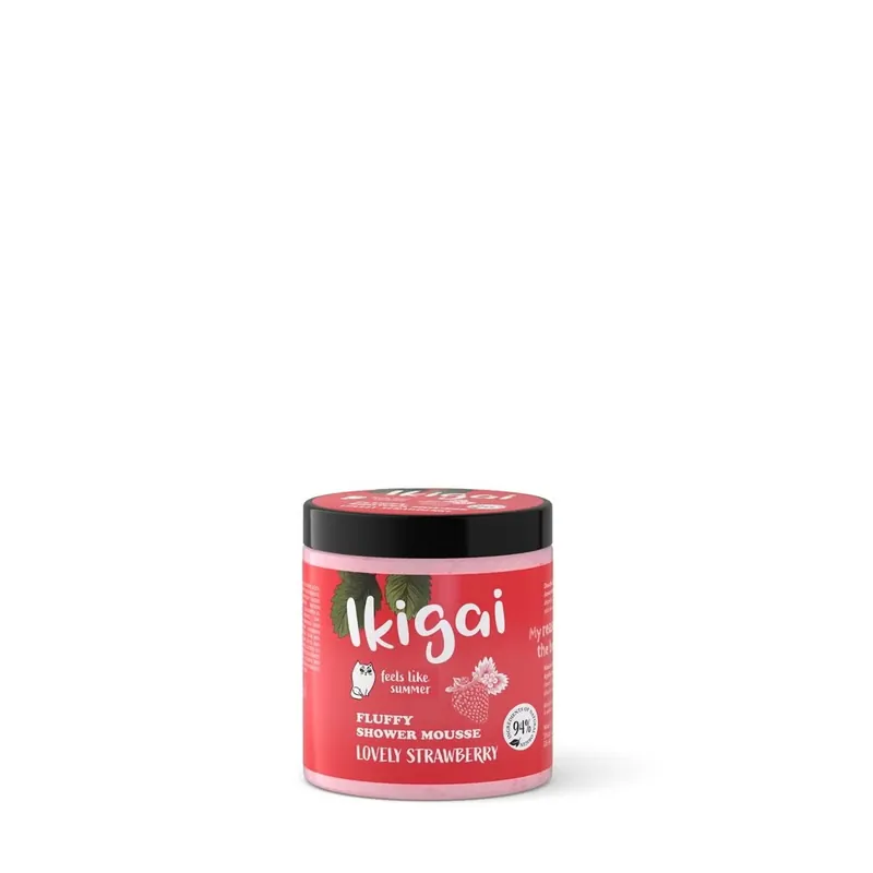 Fluffy Shower Mousse Lovely Strawberry Neuheit