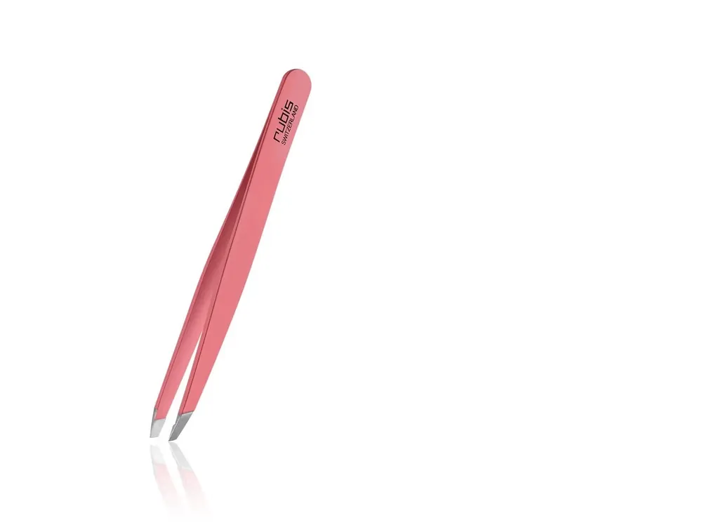 Pinzette schräg Inox pink Top-Preis