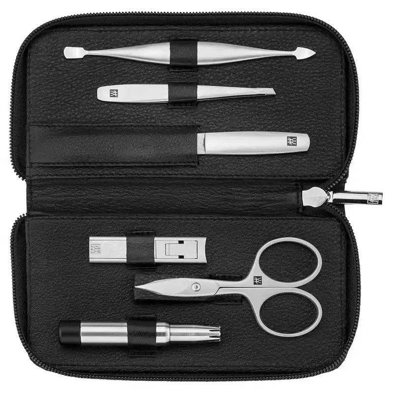 Premium Maniküre Set 6tlg. in Schwarz Top-Preis