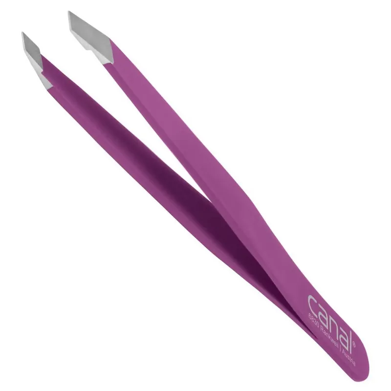 Haarpinzette schräg Violett Must-Have