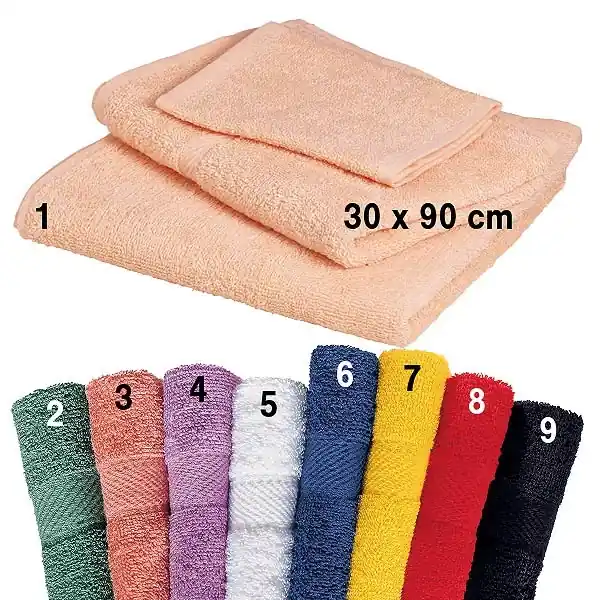 Knallerangebot Kabinett Frottier Energiespar-Handtuch Blau (6)