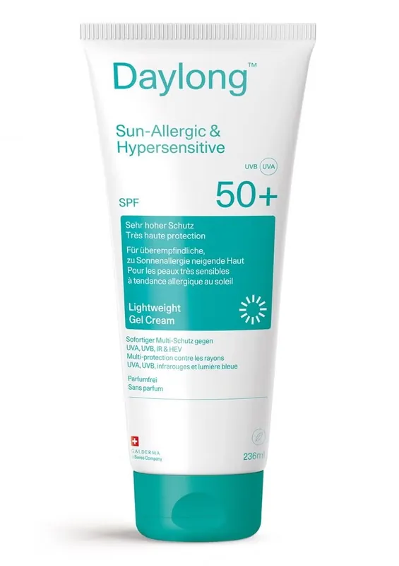 Sun-allergic & Hypersensitive Gel Cream lightweight SPF50+ Beliebt