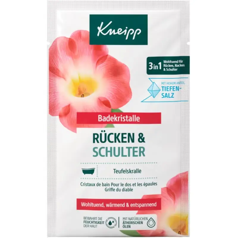 Neu Im Sortiment Badekristalle Rücken & Schulter