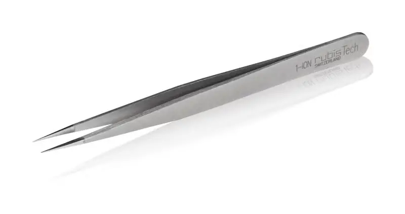 Pinzette Silber-Ionen, spitz, 12cm, 1-ION Sichere Zahlung