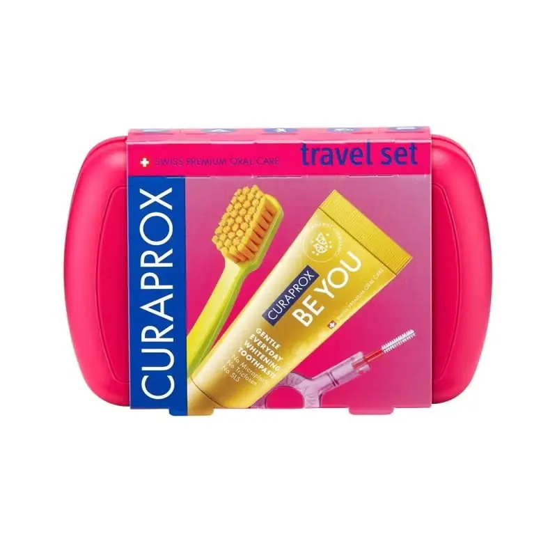 Nur Heute Travel Set magenta