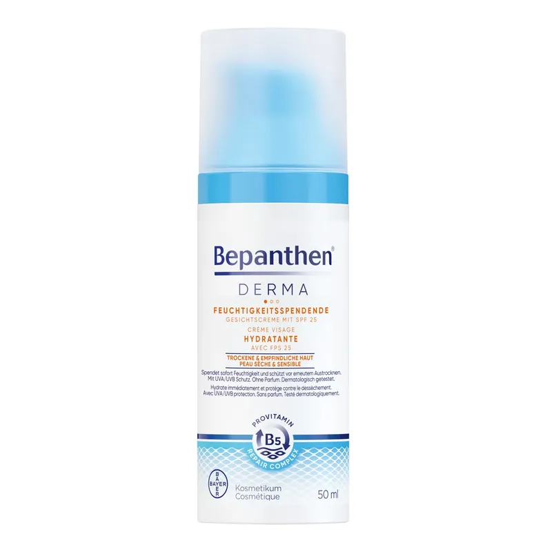 Top-Angebot DERMA Gesichtscreme feuchtigkeitsspendend SPF25