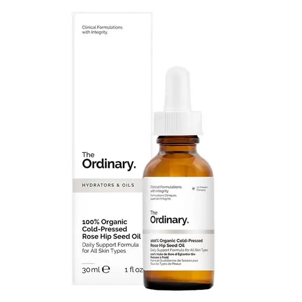 100% Organic Cold-Pressed Rose Hip Seed Oil Knallerangebot