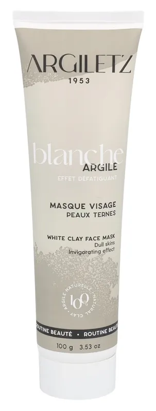 Ausverkauf Tonerde Maske gebrauchsfertig weiss