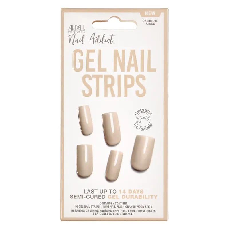 Direkt Vom Hersteller Nail Addict - Gel Nail Strips Cashmere Sands