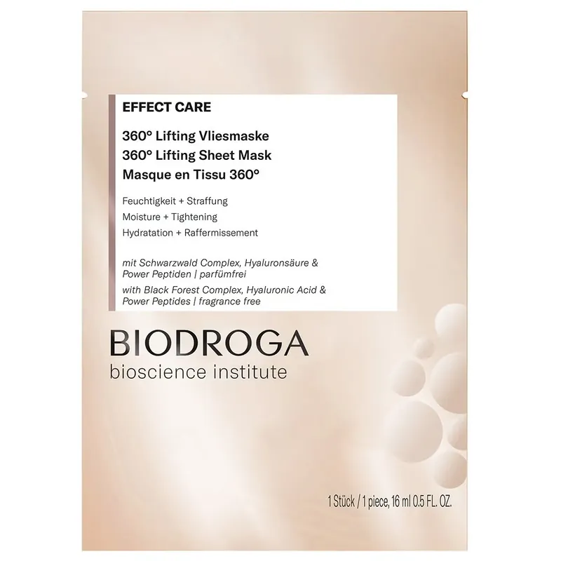 Solange Der Vorrat Reicht Bioscience Institute EFFECT CARE 360° Lifting Vliesmaske