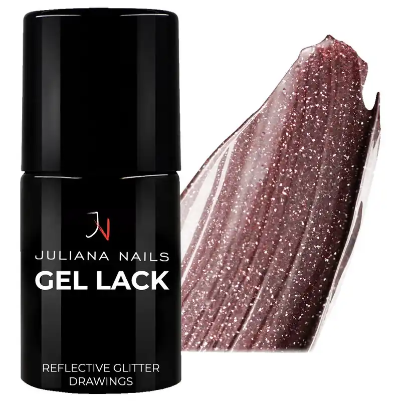 Gel Lack Reflective Glitter Drawings Billig