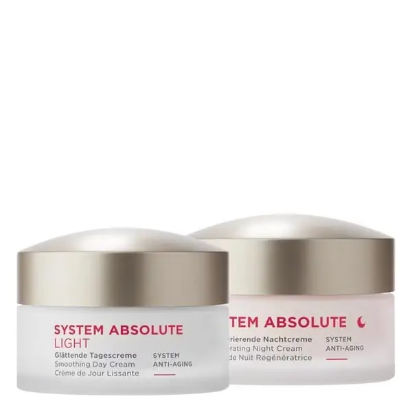 Zertifiziert System Absolute - Glättende Tages- und Nachtcreme light