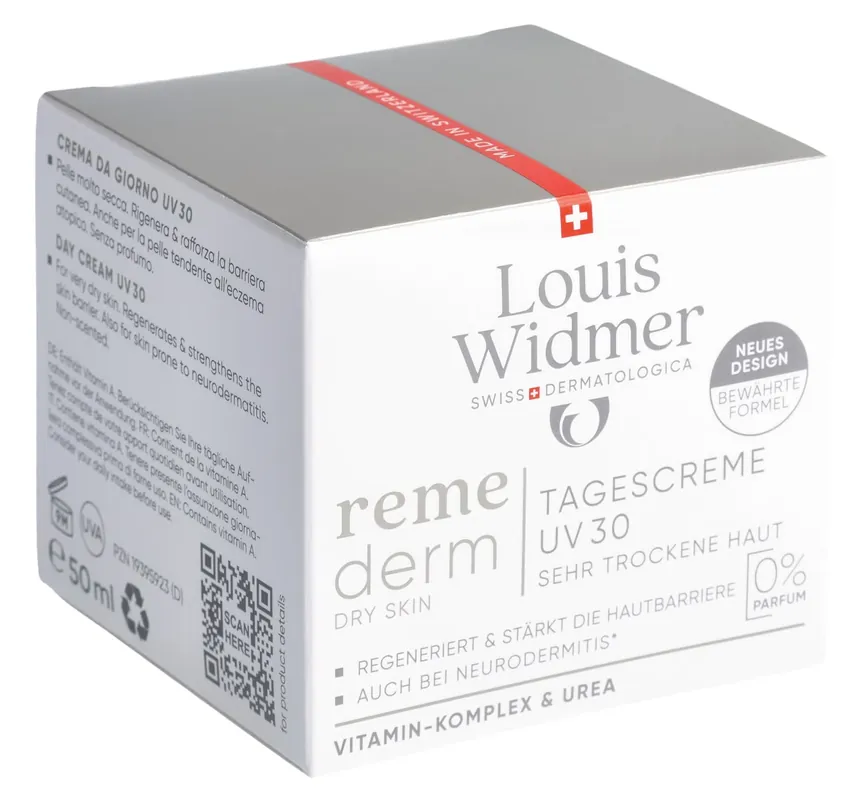Preisreduziert Remederm Tagescreme UV30 ohne Parfum