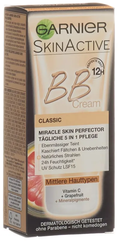 BB Miracle Skin Perfector mittlere Haut Creme Zertifiziert