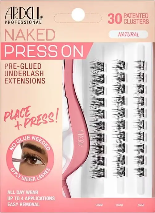 False Lashes - Naked Press On Natural Letzte Chance