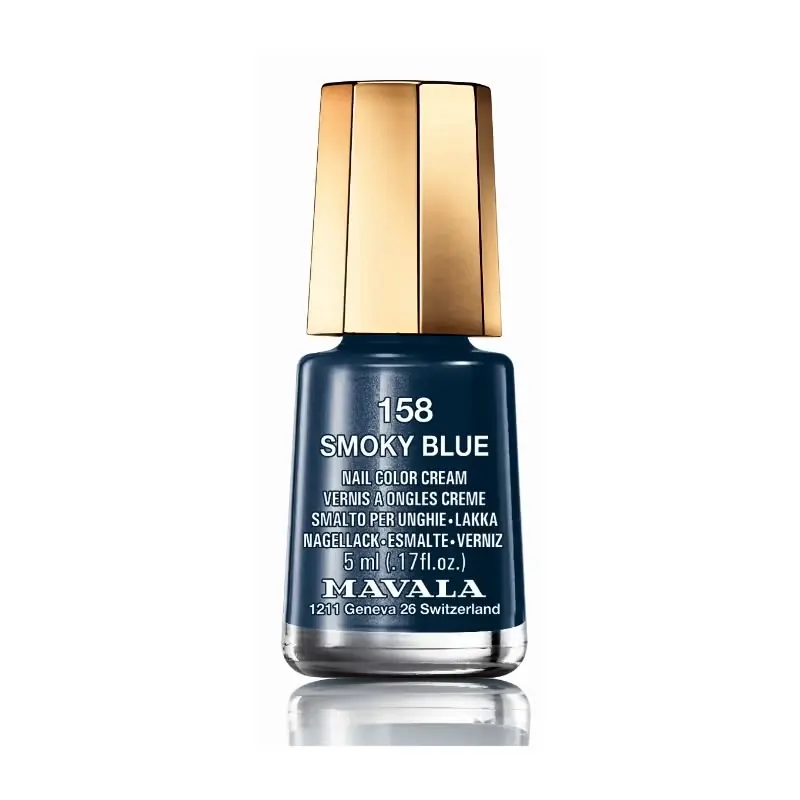 Nagellack Carrousel Color 158 smoky blue Kracherpreis