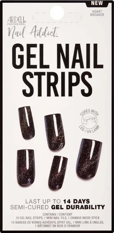 Kracherpreis Nail Addict - Gel Strips Heart Breaker