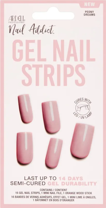 Nail Addict - Gel Strips Peony Dreams Top-Angebot