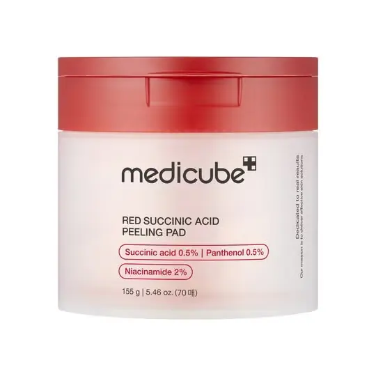 Aktuell Red Succinic Acid Panthenol Pads