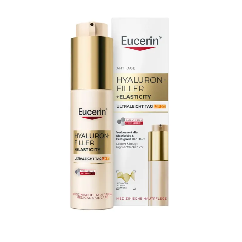 Schneller Versand HYALURON-FILLER + ELASTICITY Tagespflege LSF50