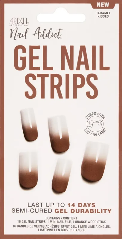 Nail Addict - Gel Strips Caramel Kisses Bestpreis
