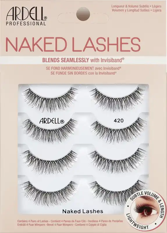 False Lashes - Naked Lashes 420 Multipack Billig