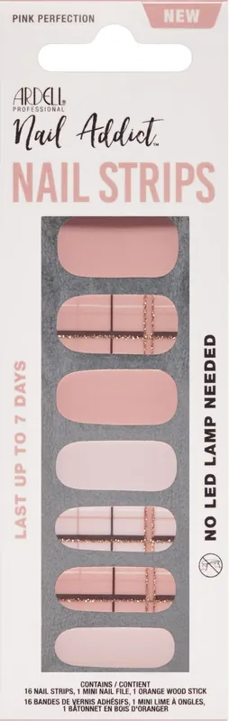Highlight Nail Addict - Nail Strips Pink Perfection