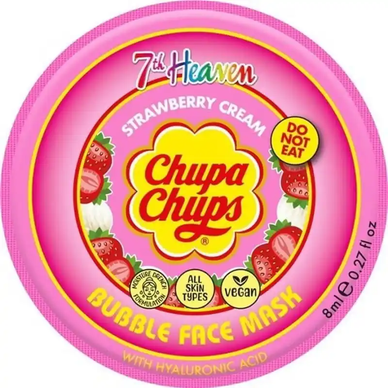 Bubble Mask Chupa Chups Strawberry Markenware