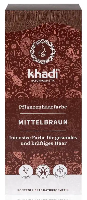 Pflanzenfarbe MITTELBRAUN Beliebt
