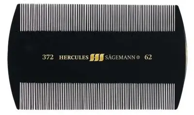 372-62 3 1/2"" Staubkamm beidseitig Beliebt