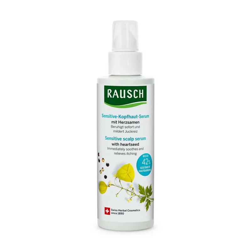 Billig Sensitive-Kopfhaut-Serum mit Herzsamen