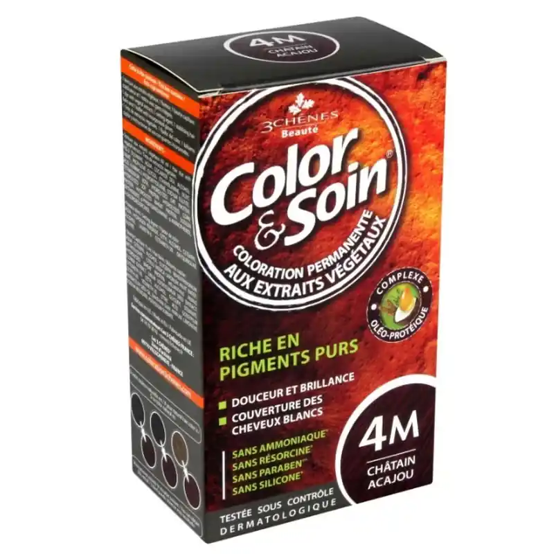 Coloration 4M châtain acajou Top-Preis