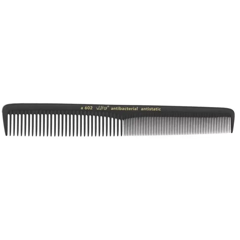 Nur Für Kurze Zeit Wolf 37° Haarschneidekamm 7" A602 schwarz