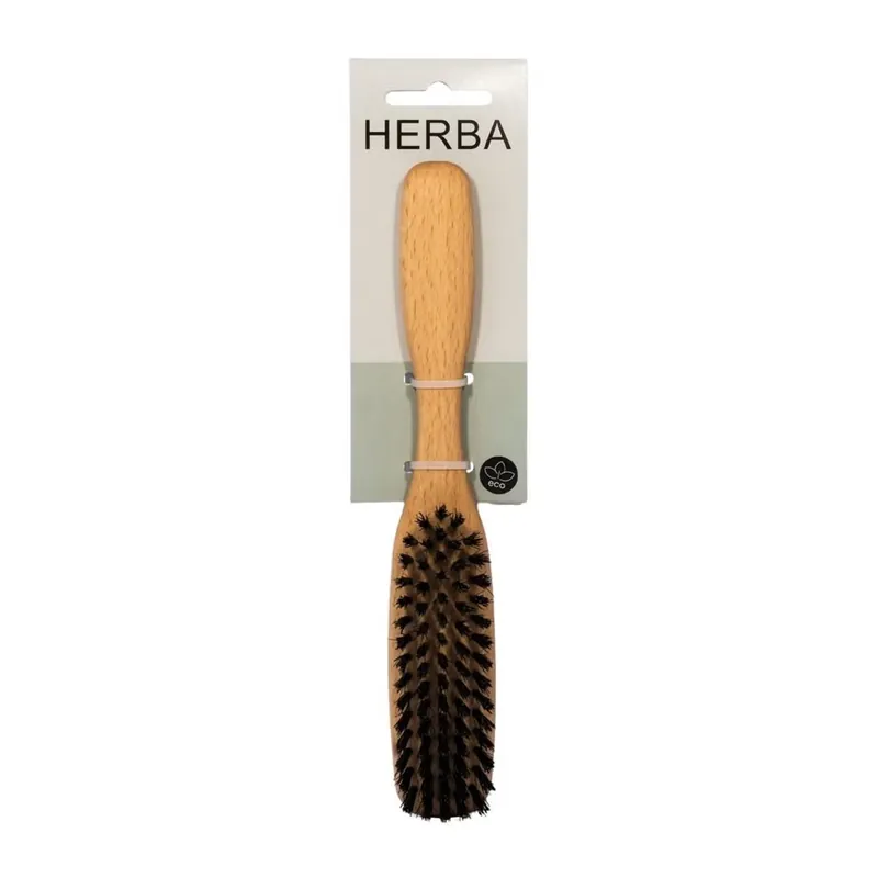 Top-Preis Haarbürste Wildschweinborsten 21.5 cm Buchenholz