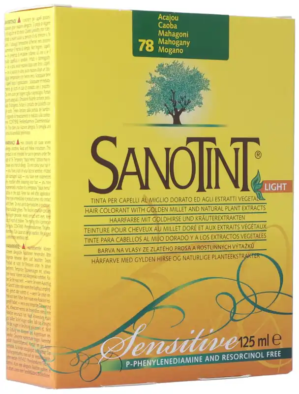 Bestpreis Sensitive Light Haarfarbe 78 mahagoni