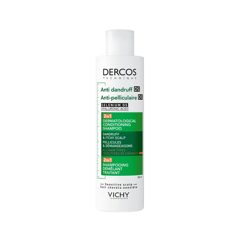 Dercos 2in1 Anti-Schuppen Shampoo + Pflegespülung für alle Haartypen Preisreduziert