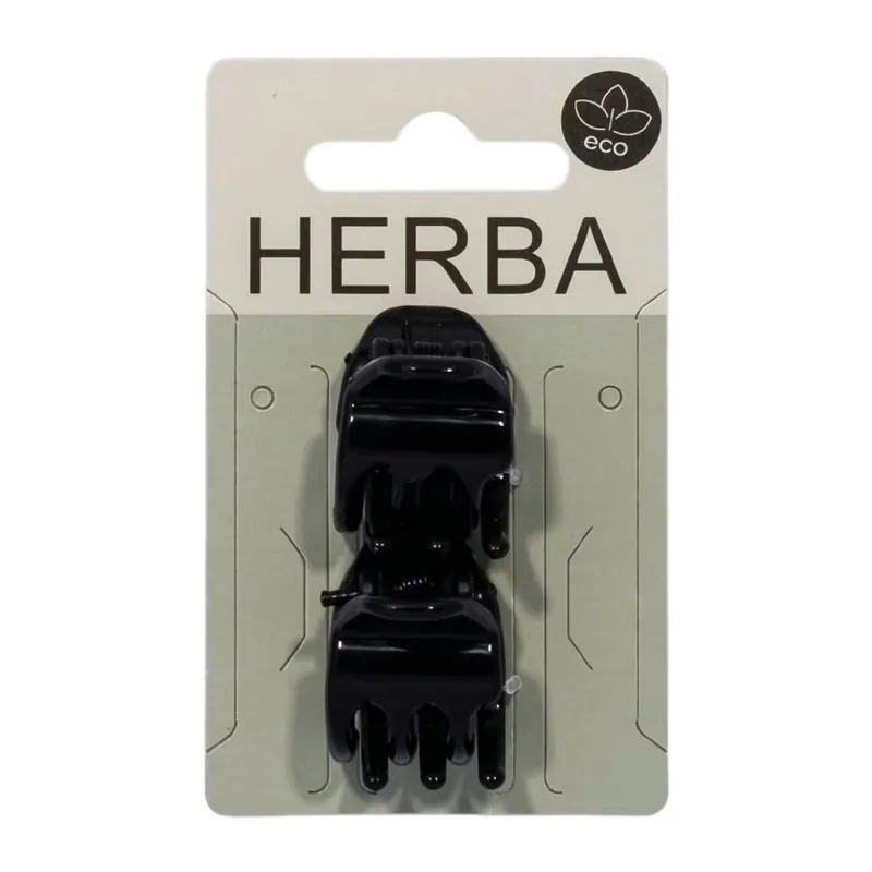 Letzte Chance Ecofriendly Klammer 2.2cm schwarz