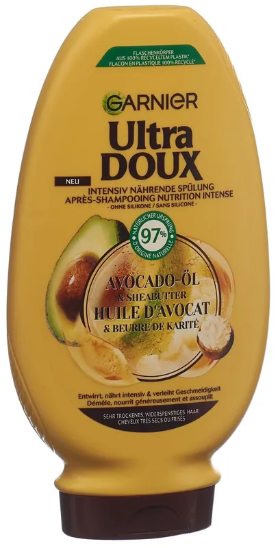 Ultra Doux - Intensiv Nährende Spülung Avocado-Öl & Sheabutter Finale Aktion