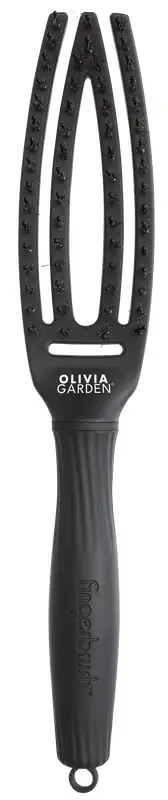 Fingerbrush Care Iconic Boar & Nylon Full Black Haarbürste schwarz S Finale Aktion
