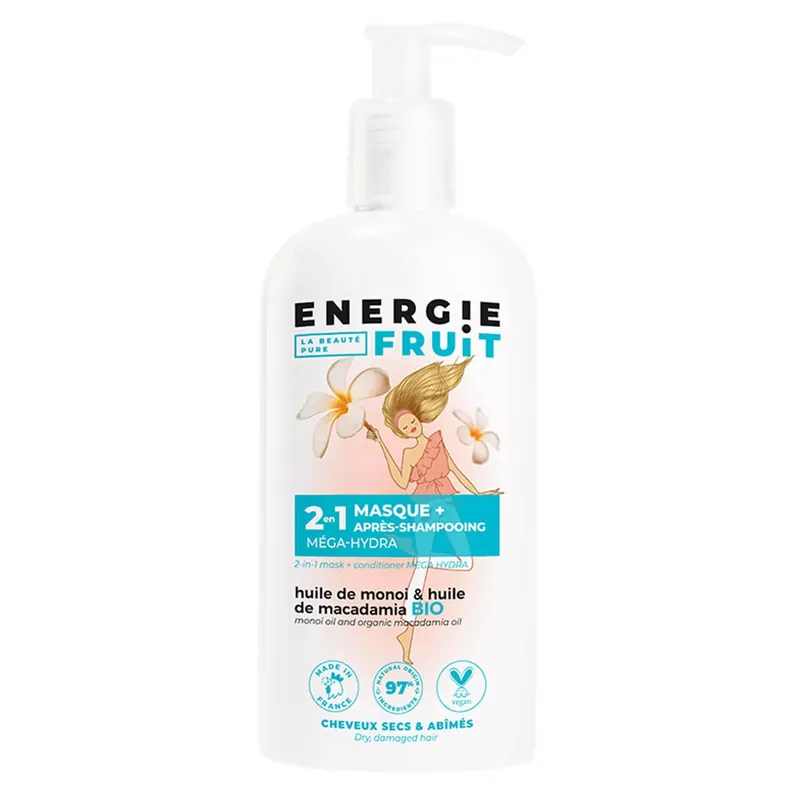 Super-Preis 2en1 Masque + Après Shampooing Méga-Hydra