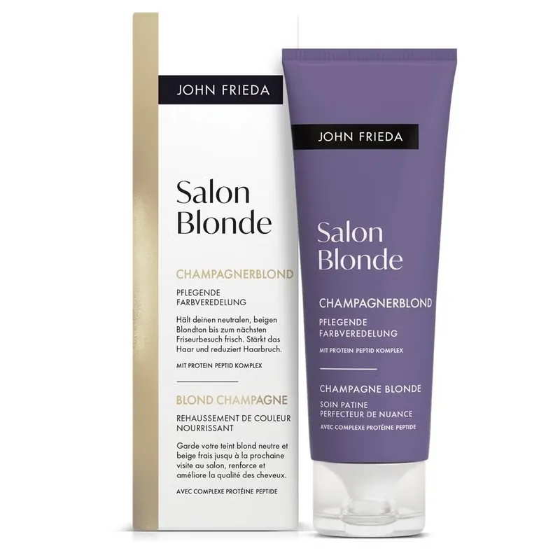 Meistverkauft Salon Blonde - Coloration Champagnerblond Pflegende Farbveredelung