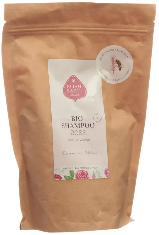 Abverkauf Shampoo Rose Glanz und Volumen refill Pulver