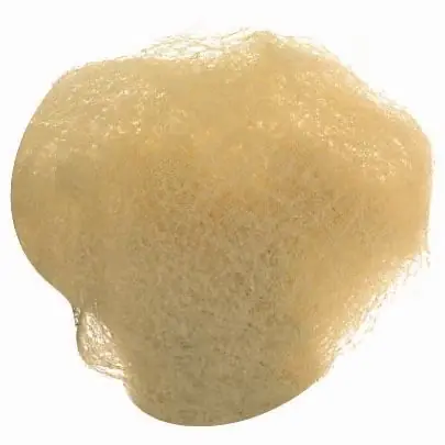 Echt Haubennetz 16 x 10.5 cm. hell